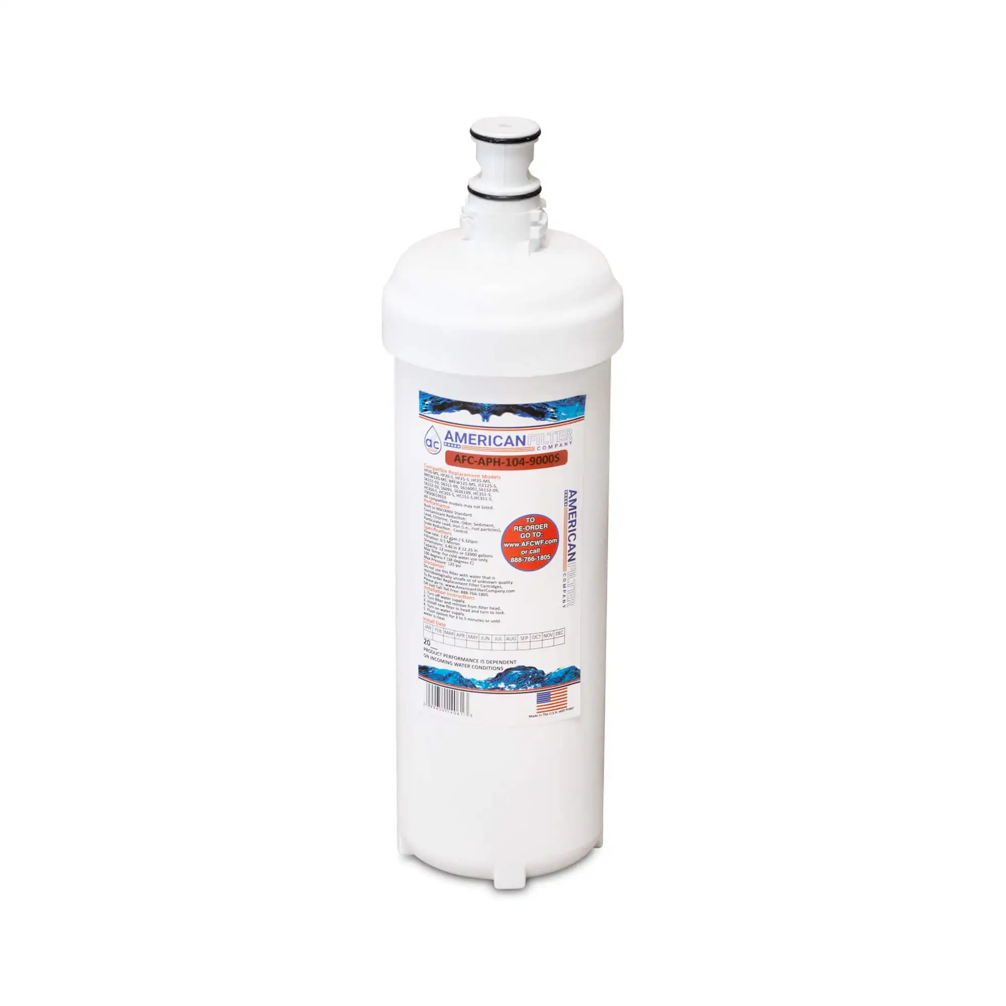 AFC® # AFC-APH-104-9000S, Compatible with 3M® AquaPure® HF45-S-SR Part #5613346 Water Filter -Made in U.S.A.