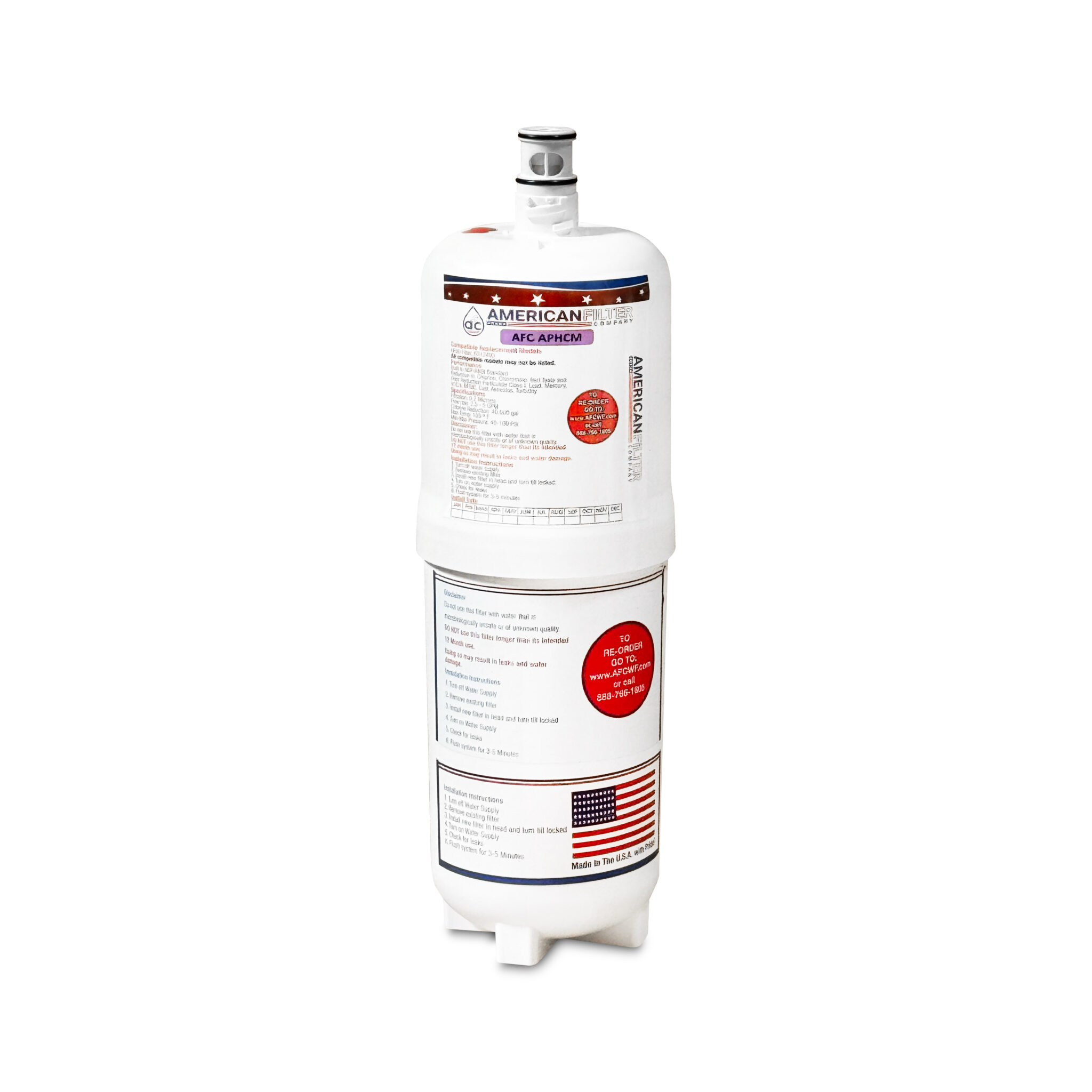 AFC® #AFC-APHCM-FF, Compatible with 3M® AquaPure® HF65-CL 5628902 Water Filter Made in USA 