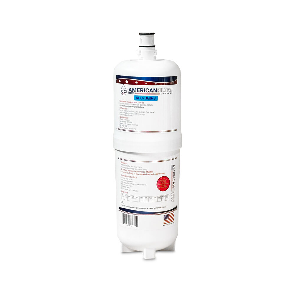 AFC® #AFC-BG6-S Water Filter Made in USA 