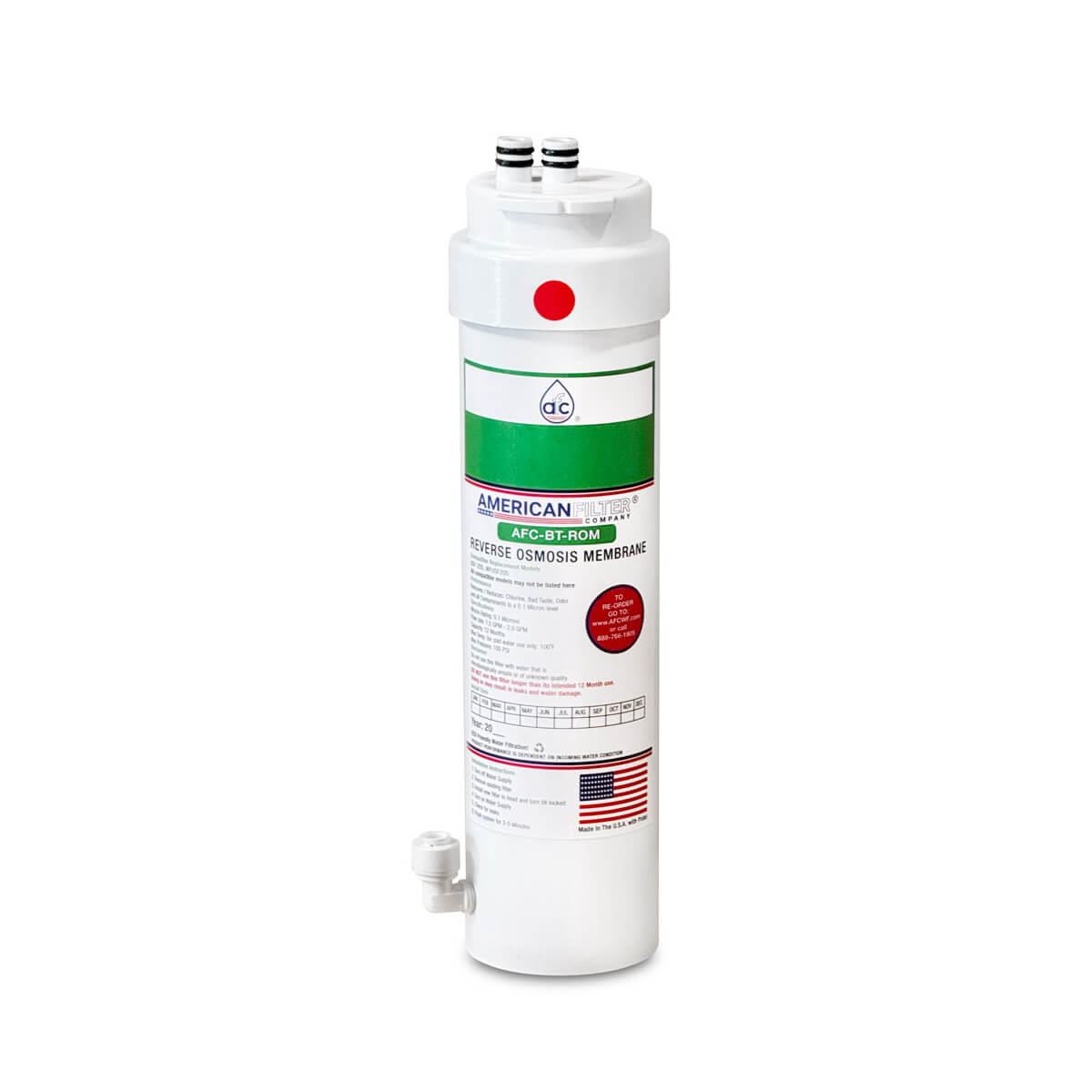 AFC® #AFC-BT-ROM, Compatible with Brita® Redi-Twist™ USF-205 RO Membrane Cartridge for the system WFUSF205