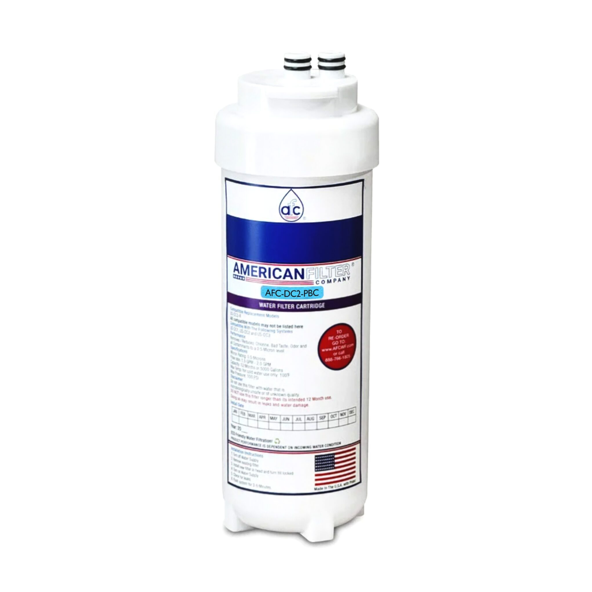 AFC® #AFC-DC2, Compatible with Culligan® US-DC2-R water filter cartridge