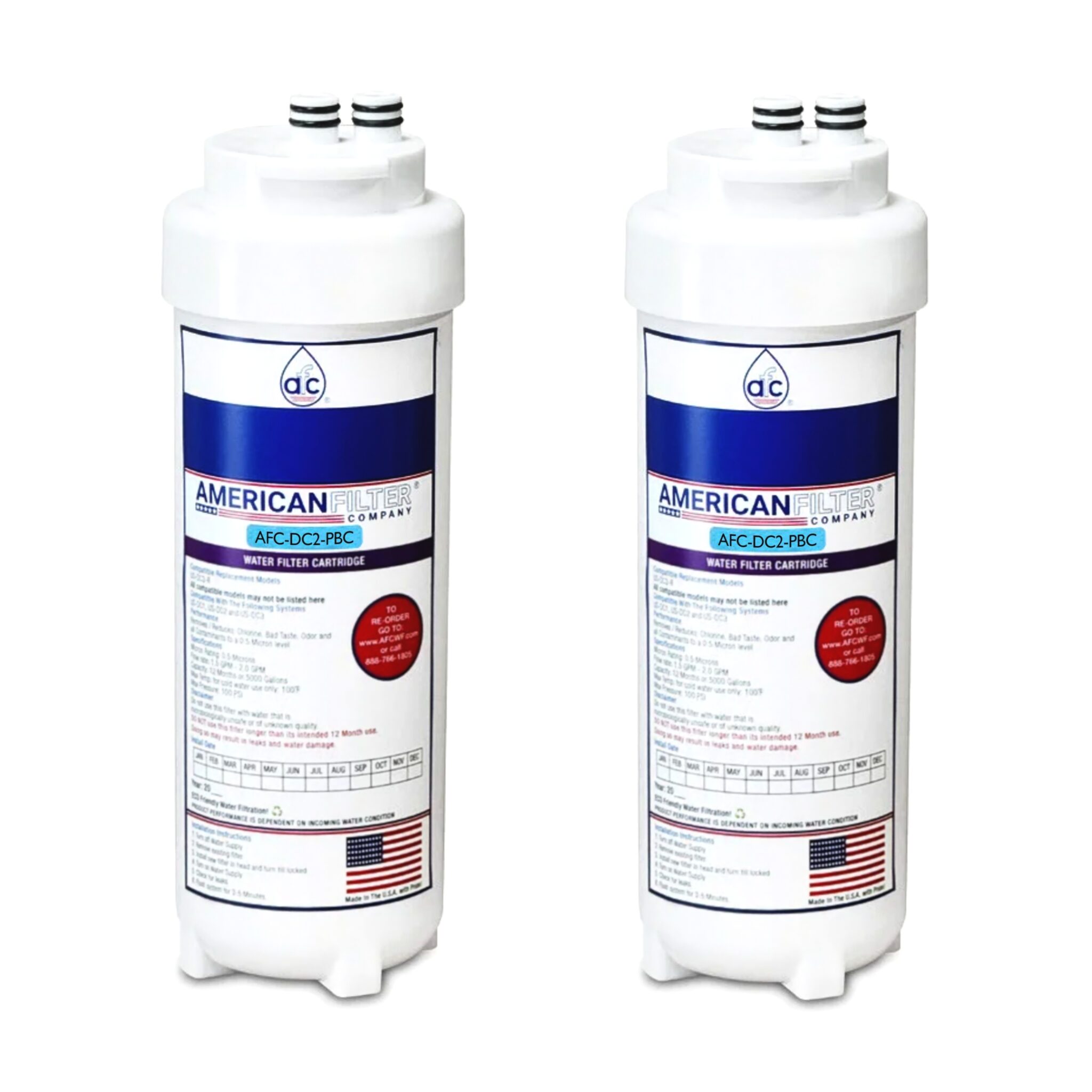 AFC® #AFC-DC2-PBC, Compatible with Culligan® PB-DC2R-C Filter Cartridge for PB-DC2-C system