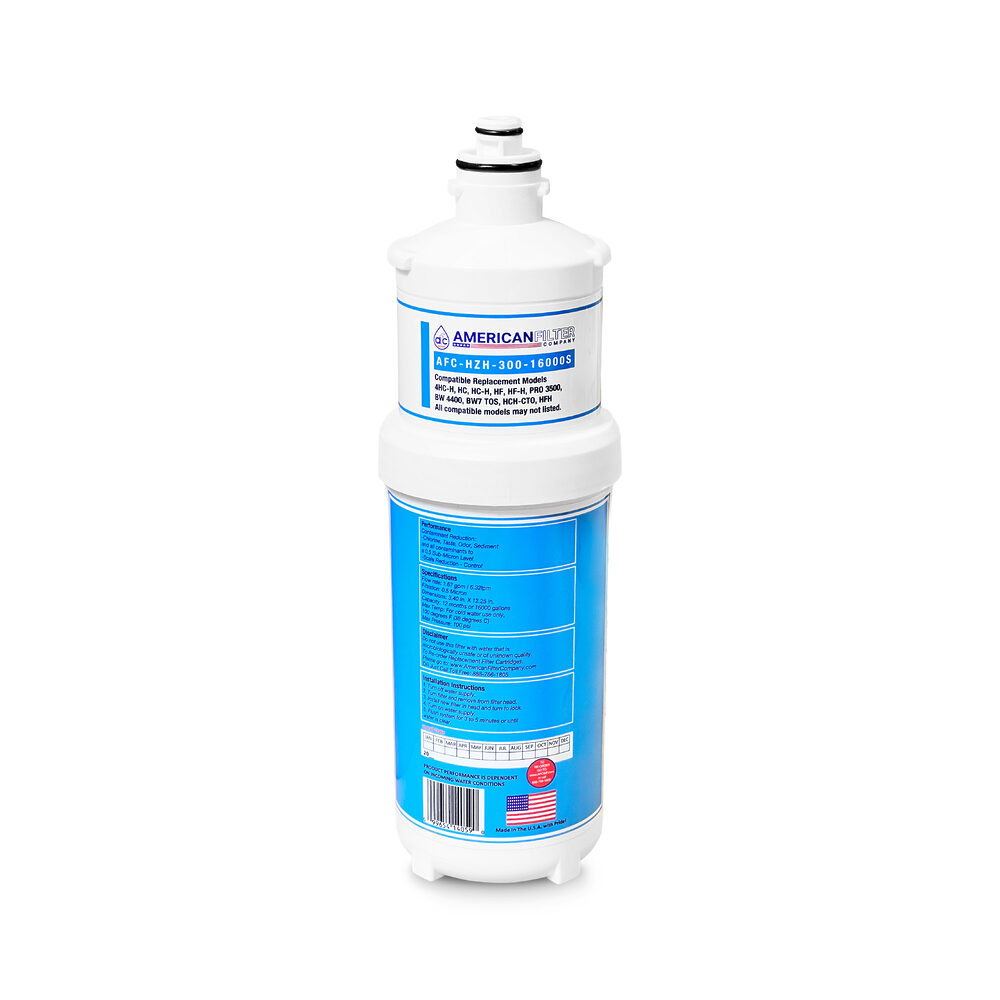 AFC® #AFC-HZH-300-22000SK, Compatible with Hoshizaki® HCH-CTO Water and Ice Filter Made in USA 