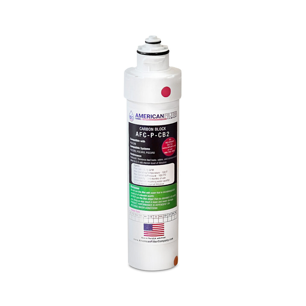 AFC® #AFC-P-CB2, Compatible with Pur® PQCCRB Water Filter, For These System PQC3RO, PQC4RO, PQC5RO (3-6 Month Pack)