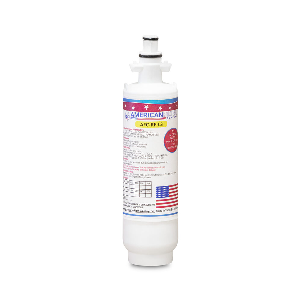 AFC® #AFC-RF-L3, Compatible with LG® ADQ36006102 Refrigerator Water Filter Made in USA 