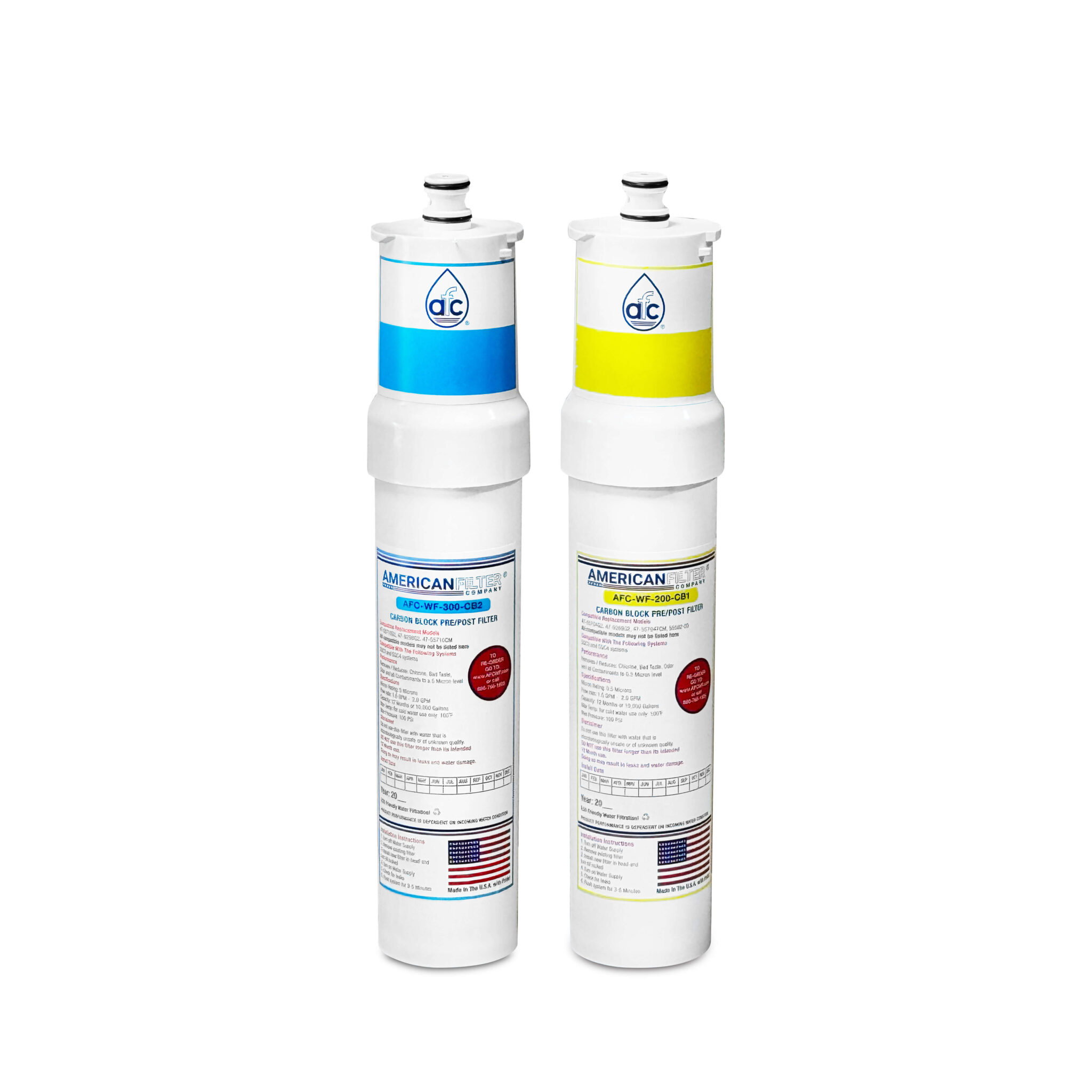 AFC® #AFC-WF-200-CB1, Compatible with Kleenwater® KWPSQC4 Water Factory SQC3 System Kit without RO Membrane