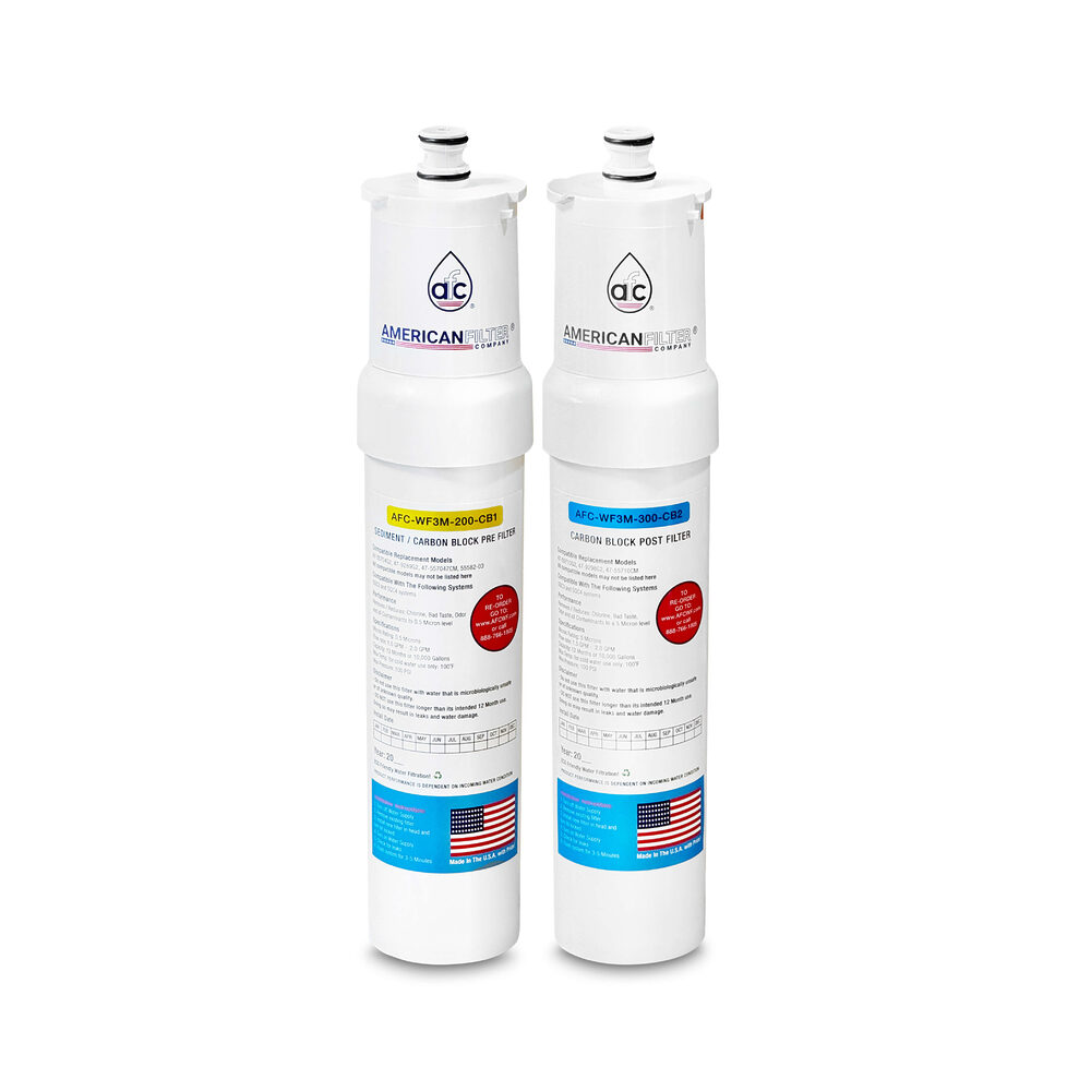 AFC® #AFC-WF3M-200-CB1, Compatible with Omnipure® CSM5621 Water Factory SQC3 System Kit without RO Membrane
