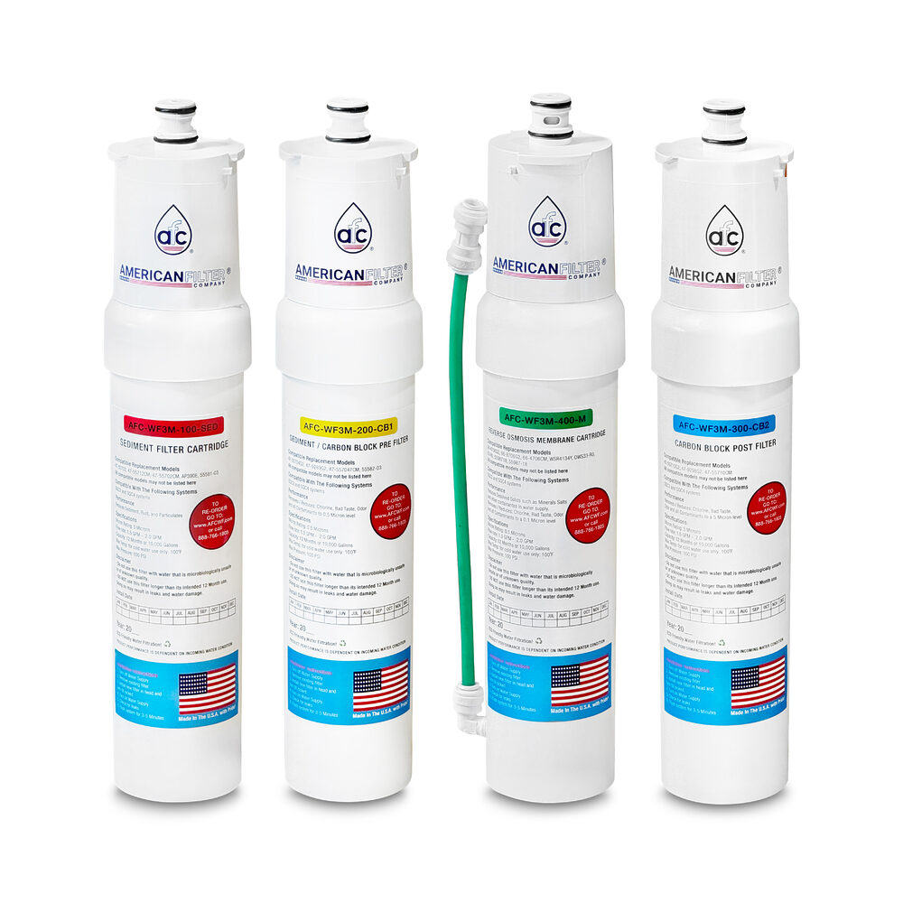 AFC® #AFC-WF3M-200-CB1, Compatible with 3M® Aqua-Pure® 47-9295G2 Water Factory SQC4 System Kit including RO Membrane