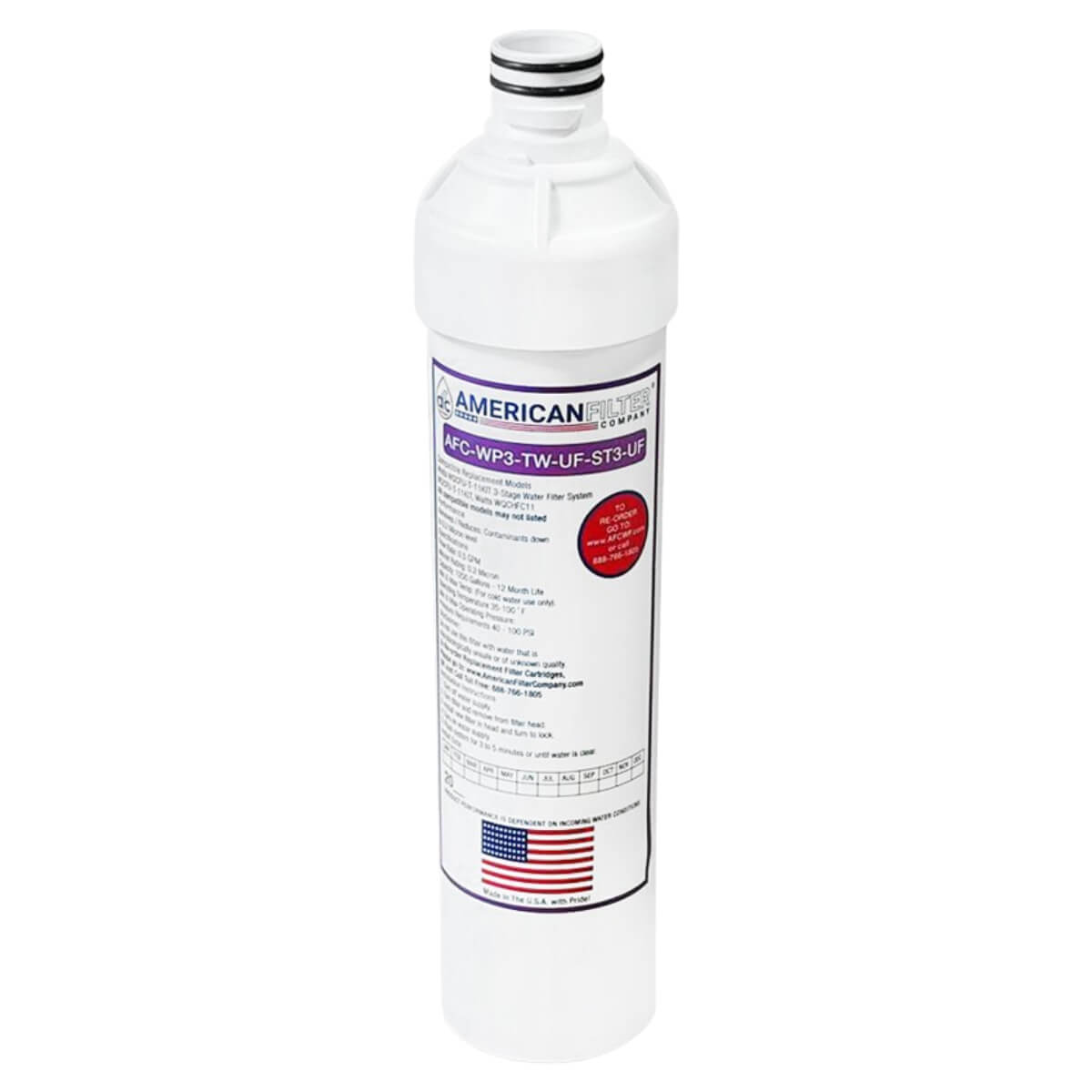 AFC® Model #AFC-WP3-TW-UF-ST3-UF Membrane Water Filter, Compatible with Neo-Pure® NPQCHFM13 | Kwik Change