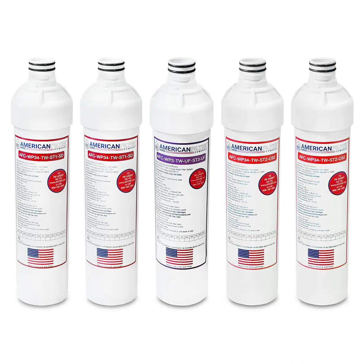 AFC® #AFC-WP34-TW-ST1-SD, Compatible with Watts® WQCSC10(68108816) / WQCSC11(68108818) / WQCSC13(68108819) Sediment Filter